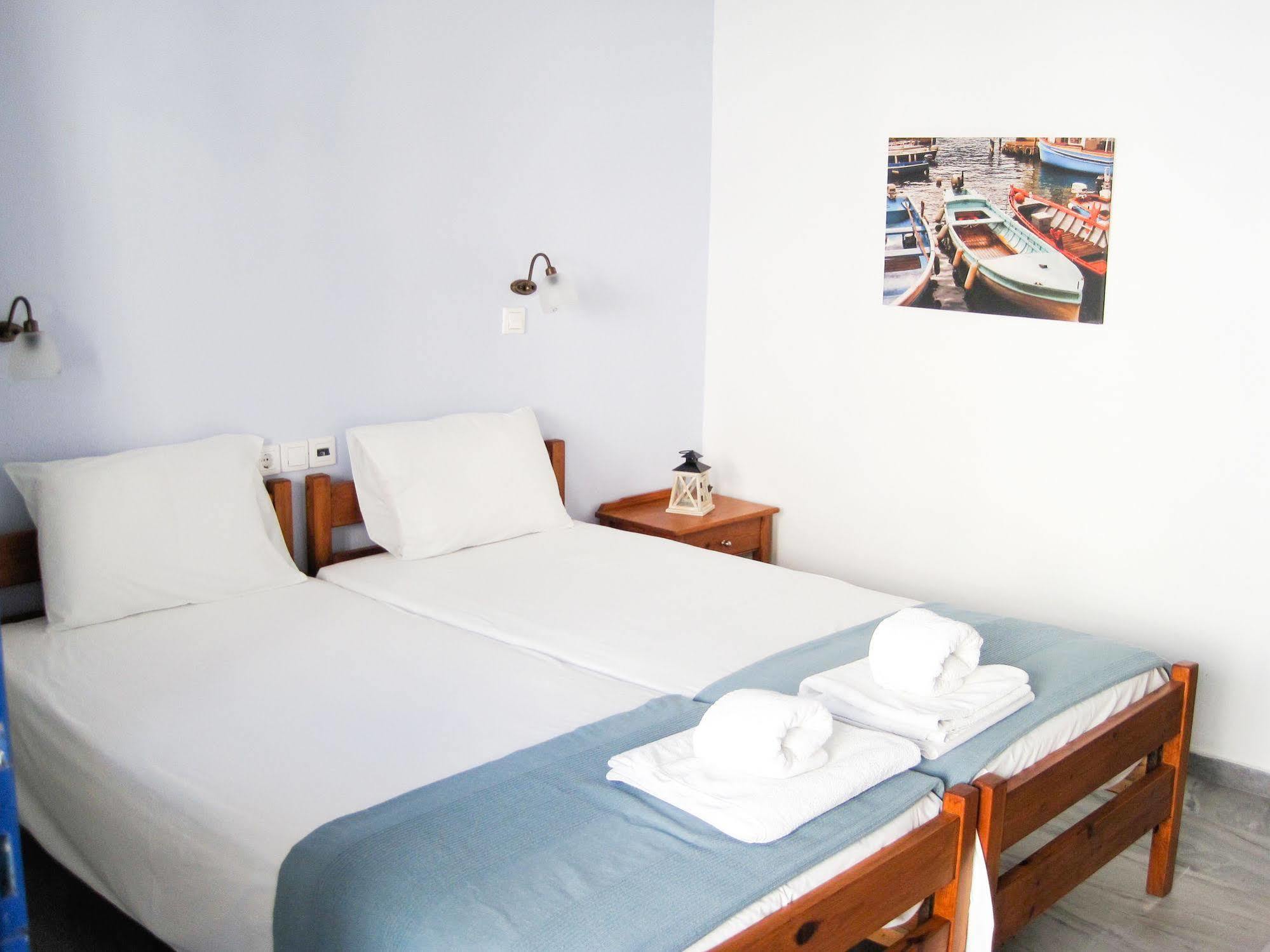Drakos Twins Aparthotel Mylopotas Ngoại thất bức ảnh