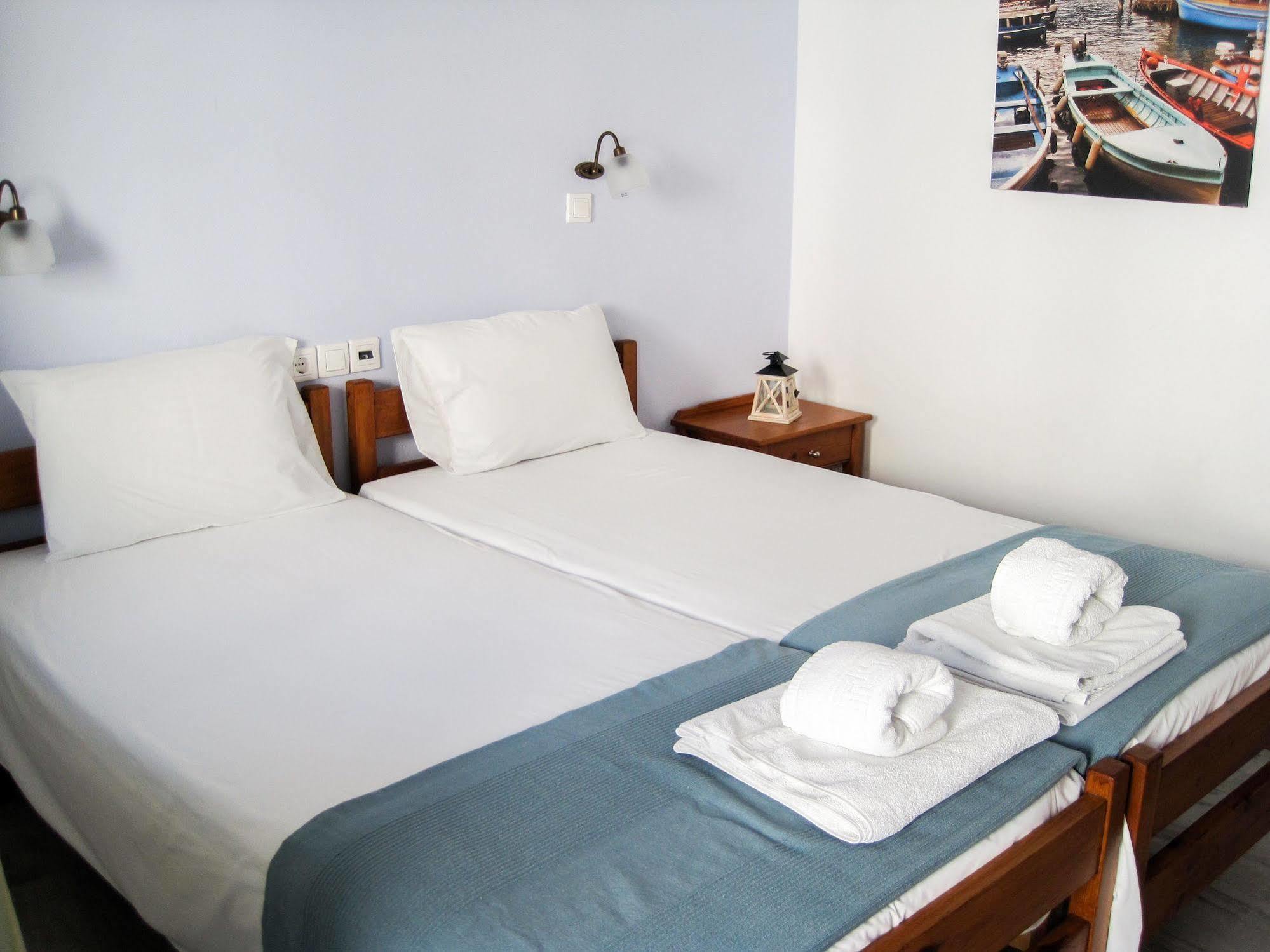 Drakos Twins Aparthotel Mylopotas Ngoại thất bức ảnh