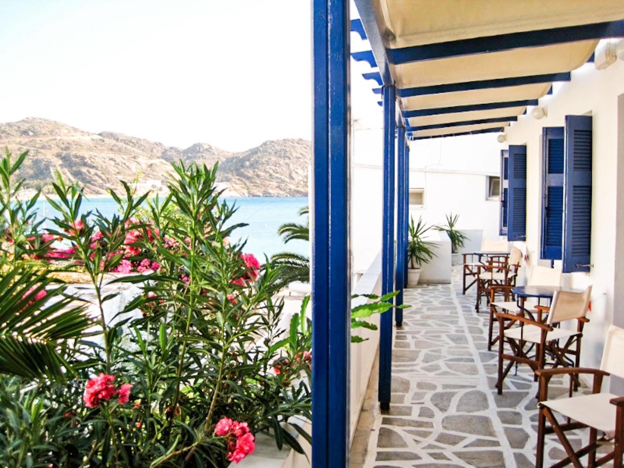 Drakos Twins Aparthotel Mylopotas Ngoại thất bức ảnh